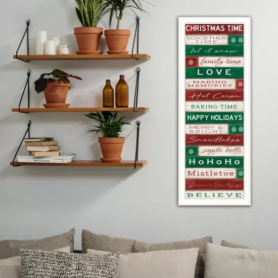 Trendy Decor 4U Christmas Time White Framed Wall Art for Living Room, Bedroom Wall Art Print for Home Decor by Cindy Jacobs Trendy Decor 4U Christmas Time White Framed Wall Art for Living Room, Bedroom Wall Art Print for Home Decor by Cindy Jacobs