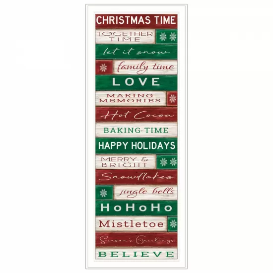 Trendy Decor 4U Christmas Time White Framed Wall Art for Living Room, Bedroom Wall Art Print for Home Decor by Cindy Jacobs Trendy Decor 4U Christmas Time White Framed Wall Art for Living Room, Bedroom Wall Art Print for Home Decor by Cindy Jacobs