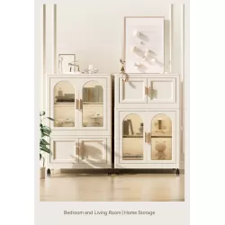 25.59 Inch  Side Wide Folding Wardrobe , 25.59 Inch ×15.75 Inch ×70.87  Inch , with Magnetic Door, Plastic Storage Cabinet with Wheels(One layer of wardrobe + Three  layers of folding boxes+10 hangers )