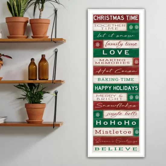 Trendy Decor 4U Christmas Time White Framed Wall Art for Living Room, Bedroom Wall Art Print for Home Decor by Cindy Jacobs Trendy Decor 4U Christmas Time White Framed Wall Art for Living Room, Bedroom Wall Art Print for Home Decor by Cindy Jacobs