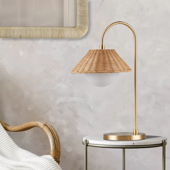 Rattan Weave Shade Table Lamp Rattan Weave Shade Table Lamp