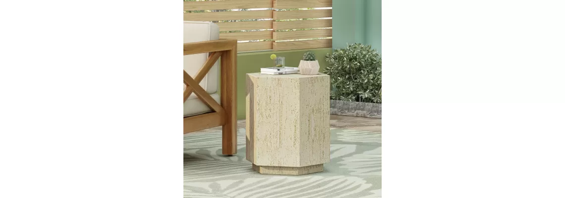 The Timeless Elegance of the MGO Hexagonal Archaistic Side Table: A Perfect Blend of Style and Functionality The Timeless Elegance of the MGO Hexagonal Archaistic Side Table: A Perfect Blend of Style and Functionality