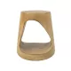 MGO Hollow Side Table, Wood-like texture, Natural Color MGO Hollow Side Table, Wood-like texture, Natural Color