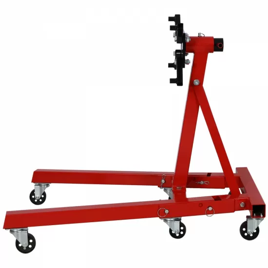 Engine Stand, 2000LBS Heavy Duty Engine Stand with 360 Degree Rotating Head & Folding, Engine Motor Stand with 6 Swivel Caster 4 Adjustable Arms for Vehicle Maintenance Auto Repair, Red Engine Stand, 2000LBS Heavy Duty Engine Stand with 360 Degree Rotating Head & Folding, Engine Motor Stand with 6 Swivel Caster 4 Adjustable Arms for Vehicle Maintenance Auto Repair, Red
