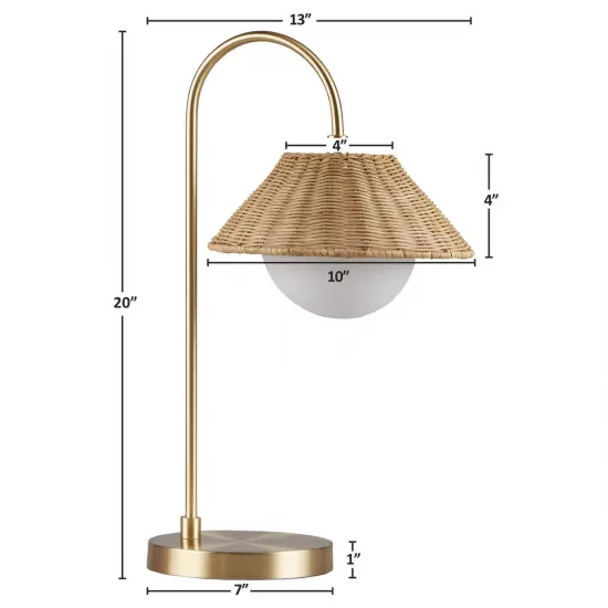 Rattan Weave Shade Table Lamp Rattan Weave Shade Table Lamp