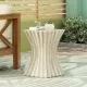 MGO Archaistic Wavy Side Table MGO Archaistic Wavy Side Table