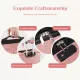 Hard sided expand suitcase with rotating wheels, TSA lock, retractable handle, Pink, 3P Hard sided expand suitcase with rotating wheels, TSA lock, retractable handle, Pink, 3P