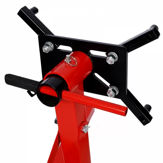 Engine Stand, 2000LBS Heavy Duty Engine Stand with 360 Degree Rotating Head & Folding, Engine Motor Stand with 6 Swivel Caster 4 Adjustable Arms for Vehicle Maintenance Auto Repair, Red Engine Stand, 2000LBS Heavy Duty Engine Stand with 360 Degree Rotating Head & Folding, Engine Motor Stand with 6 Swivel Caster 4 Adjustable Arms for Vehicle Maintenance Auto Repair, Red