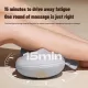 Massage the back and neck with heated, kneading deep tissue massage pillows Massage the back and neck with heated, kneading deep tissue massage pillows