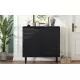Mirod Modern Minimalist Side Cabinet with Adjustable Shelves ,Stylish Geometric Door Design,Ample Storage Space for Any Home Decor Mirod Modern Minimalist Side Cabinet with Adjustable Shelves ,Stylish Geometric Door Design,Ample Storage Space for Any Home Decor