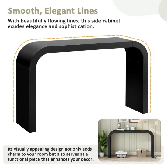 Mirod Modern Minimalist Console Table,Elegant and Versatile Design,Perfect for Living Room, Hallway, and Bedroom,Sturdy and Stable Frame Mirod Modern Minimalist Console Table,Elegant and Versatile Design,Perfect for Living Room, Hallway, and Bedroom,Sturdy and Stable Frame