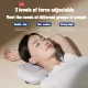 Massage the back and neck with heated, kneading deep tissue massage pillows Massage the back and neck with heated, kneading deep tissue massage pillows