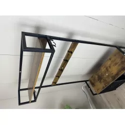 33.1 Inch  Wide Hall Tree with 2 Movable Drawers, Shoe Storage, Shelves and Garment Racks, 5-in-1 Entryway Bench with 23 Hooks (Fixed and Movable) 33.1 Inch  Wide Hall Tree with 2 Movable Drawers, Shoe Storage, Shelves and Garment Racks, 5-in-1 Entryway Bench with 23 Hooks (Fixed and Movable)
