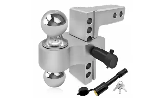 The Ultimate Adjustable Trailer Hitch Mount for Heavy-Duty Towing: 5000-12500 LBS Capacity