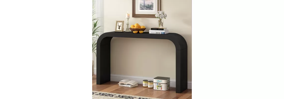 Modern Minimalist Console Table: A Stylish and Functional Addition to Any Space Modern Minimalist Console Table: A Stylish and Functional Addition to Any Space