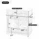 30 Inch Bathroom Vanity with Sink, One Tip-out Drawer, Three Drawers, Door Shelf, Soft Closing Door, White 30 Inch Bathroom Vanity with Sink, One Tip-out Drawer, Three Drawers, Door Shelf, Soft Closing Door, White