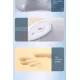 Massage the back and neck with heated, kneading deep tissue massage pillows Massage the back and neck with heated, kneading deep tissue massage pillows
