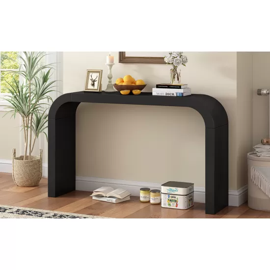Mirod Modern Minimalist Console Table,Elegant and Versatile Design,Perfect for Living Room, Hallway, and Bedroom,Sturdy and Stable Frame Mirod Modern Minimalist Console Table,Elegant and Versatile Design,Perfect for Living Room, Hallway, and Bedroom,Sturdy and Stable Frame