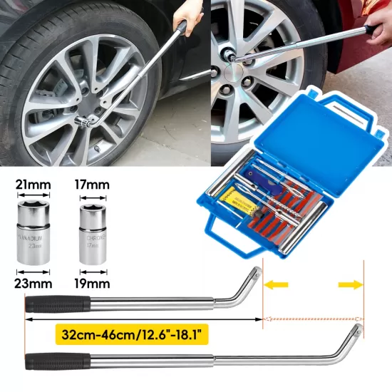 Lifting Range 4.33 Inch -14.17 Inch ,2.25Ton Hydraulic Floor Jack,3 Ton Jack Stands,Tire Repair kit,Yellow,Low Profile Service Jack,4960 LB Capacity,Double Locking Pins Lifting Range 4.33 Inch -14.17 Inch ,2.25Ton Hydraulic Floor Jack,3 Ton Jack Stands,Tire Repair kit,Yellow,Low Profile Service Jack,4960 LB Capacity,Double Locking Pins