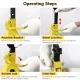 Lifting Range 4.33 Inch -14.17 Inch ,2.25Ton Hydraulic Floor Jack,3 Ton Jack Stands,Tire Repair kit,Yellow,Low Profile Service Jack,4960 LB Capacity,Double Locking Pins Lifting Range 4.33 Inch -14.17 Inch ,2.25Ton Hydraulic Floor Jack,3 Ton Jack Stands,Tire Repair kit,Yellow,Low Profile Service Jack,4960 LB Capacity,Double Locking Pins