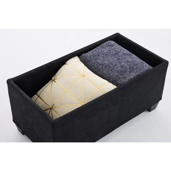 Storage Ottoman Bench, Foot Rest with Legs, 16 x 30 x 16.1 Inches, End of Bed Bench, Storage Chest, Load up to 660 lb, for Living Room, Bedroom, Entryway Storage Ottoman Bench, Foot Rest with Legs, 16 x 30 x 16.1 Inches, End of Bed Bench, Storage Chest, Load up to 660 lb, for Living Room, Bedroom, Entryway
