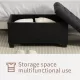 Storage Ottoman Bench, Foot Rest with Legs, 16 x 30 x 16.1 Inches, End of Bed Bench, Storage Chest, Load up to 660 lb, for Living Room, Bedroom, Entryway Storage Ottoman Bench, Foot Rest with Legs, 16 x 30 x 16.1 Inches, End of Bed Bench, Storage Chest, Load up to 660 lb, for Living Room, Bedroom, Entryway