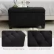 Storage Ottoman Bench, Foot Rest with Legs, 16 x 30 x 16.1 Inches, End of Bed Bench, Storage Chest, Load up to 660 lb, for Living Room, Bedroom, Entryway Storage Ottoman Bench, Foot Rest with Legs, 16 x 30 x 16.1 Inches, End of Bed Bench, Storage Chest, Load up to 660 lb, for Living Room, Bedroom, Entryway