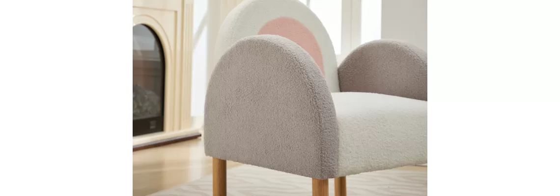   

Rainbow Design Toddler Accent Chair Sofa with Solid Wooden Frame – $127.42