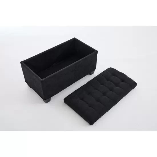 Storage Ottoman Bench, Foot Rest with Legs, 16 x 30 x 16.1 Inches, End of Bed Bench, Storage Chest, Load up to 660 lb, for Living Room, Bedroom, Entryway Storage Ottoman Bench, Foot Rest with Legs, 16 x 30 x 16.1 Inches, End of Bed Bench, Storage Chest, Load up to 660 lb, for Living Room, Bedroom, Entryway