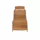 LAHAINA WOOD FOLDABLE CHAISE LOUNGE LAHAINA WOOD FOLDABLE CHAISE LOUNGE